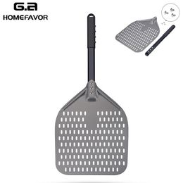 New Pizza Peel Aluminium Pizza Shovel With Long Handle Custom Pizza Paddle Factory Pastry Baking Accessories 2010232417