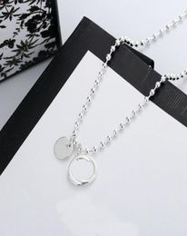 Personality Letter Plating Necklace Top Quality Silver Plated Necklace for Woman Necklace Gift Fashion Jewellery Supply97663556214675