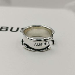 ambush rings Ambush ring S925 sterling silver ring used industrial niche brand Valentine's Day gift for lovers