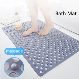 Carpets Non Slip Bathroom Shower Mat Safety Suction Bath Toilet Foot Pad Children Older Anti Falling Floor Rug Environmental Tasteless 231212