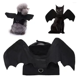 Dog Apparel Pet Halloween Clothing Costume Funny Batsuit Costumes Cosplay For Small Cats Fancy Dress Clothes S2V1