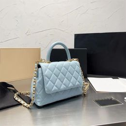 Designer Bags Luxury Handbags Gold Chains Purse Shoulder Bag For Women Lady Portable Tote Handbags Caviar Cowhide Purse Women Fash254E