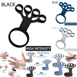 New Hand Grips Silicone Hand Grip Device Finger Exercise Stretcher Arthritis Grip Trainer Strengthen Rehabilitation Training To Relieve Pain