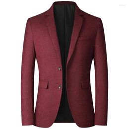 Men's Suits Men Blazers Jackets Casual Suit Spring Autumn Male Thin Business Designer Coats Formal Wear