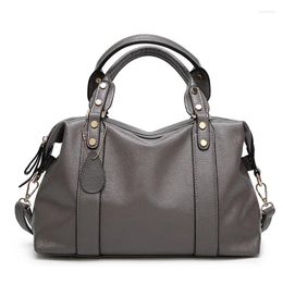 Evening Bags Women Soft Leather Handbags Luxury Designer Shoulder Crossbody Ladies Large Capacity Shopping Brand Messenger Tote