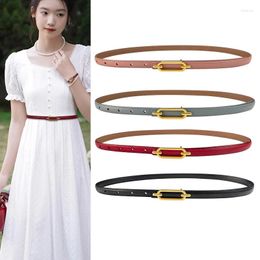 Belts Fashion Thin Waist Belt Dress Pants Suit Skirt With Decorative Accessories For Women