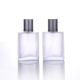 1Pcs 30 50ml Frosted Glass Refillable Spray Bottle Sprayable Empty Bottle Travel Size Portable Bottles Perfume Reuse359M
