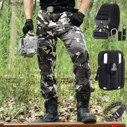 Men's Pants Camouflage Casual Pants Cargo Trousers for Men Military Tactical Grey Men's Work Trousers Sweatpants Clothing Man Jogger MensL231212