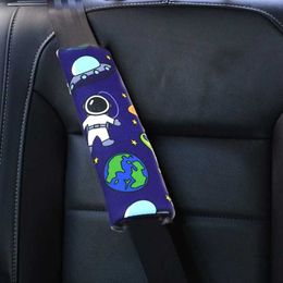 1 Pair Cartoon Car Seatbelt Padding Cover Head and Neck Support Adjustment Holder Seat Belt Shoulder Pads for Baby Child Kids