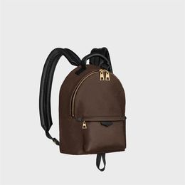 Woman PALM SPRINGS Backpack soft Leather Top handle Handbag Women Fashion Backpacks Outdoor Mountaineering Sports Bags Crossbody B316I