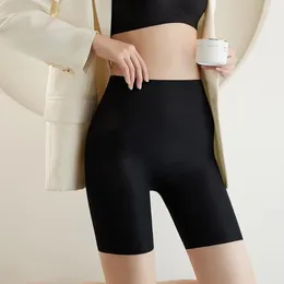 Women's Shapers Cool Ice Silk Waist Tight Pants With Full Crotch And Four In One High Ultra-thin Shaping