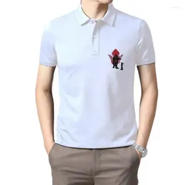 Men's Polos Novelty Male Gundam Barbatos Lupus Rex T-shirt Short Sleeves Round Neck Cotton Tshirt Graphic Tee Shirt Streetwear