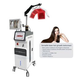 Factory price LED red light laser 650nm hair growth machine faster growing hair scalp hair analyzer beauty equipment