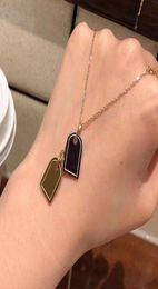 ZB008YX Classic Fashion Brand Gold Silver 2colors s Pendants Sexy Clavicle Chain Pendant Necklace Bracelet with Gift Box3995184