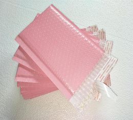 Whole 15x20 4cm 100pcs lot Light pink Poly bubble Mailer envelopes padded Mailing Bag Self Sealing use for gift package278h5024085