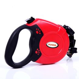 Dog Collars Leashes 5M 8M Retractable Big Dog Leash Durable Nylon Pet Dog Leashes Rope Automatic Extending Pet Walking Leads For Medium Large Dogs 231212