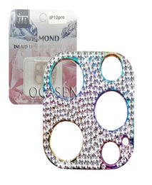 Camera Lens Protector for iPhone 14 13 12 11 Pro Max Mini Rhinestone Diamond Glitter Bling Without Package6665766