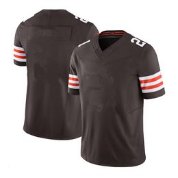 Newest American Mens Football Jersey Embroidered Logo Stitch Any Number Any Name Customizable US Size S-3XL