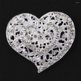 Brooches Vintage Love Heart Brooch Jewellery For Women/men Fashion Pins Metal Scarf Wedding Gift Diy Jewellery Accessories