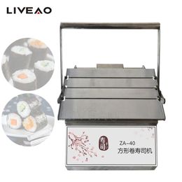 Sushi Machine Stainless Steel Commercial Manual Sushi Roll Making Machine For Restaurant