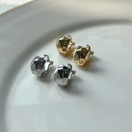 Backs Earrings Simple Cute Small Irregular Clip On Fashion Metal Jewelry For Women Gold Plated Ear Earings Geometric Earcuffs
