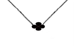 Claasic Designer Necklace 1 Clover Charms Flowers Pendant Necklace Plant Element MotherofPearl MultiColors to Choose Top Qualit5196039