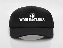 games World Of Tanks baseball cap Men and women Summer hats Trend Cap New sun hat baseballcap boys6452616