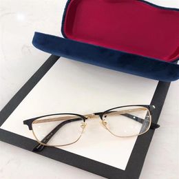 New Quality Designed Unisex Eyebrow Frame Glasses G0609OK 52-18-145mm for fashional Prescription Eyeglasses fullset Packing Case281u