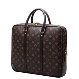 2020 High quality men fashion design laptop bag cross body shoulder notebook business briefcase computer bag with Messenger bag289277C