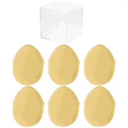 Makeup Sponges 6 Pcs Mini Finger Puff Cosmetics Puffs Powder Brishes Foundation Face Sponge Beauty Caboodle