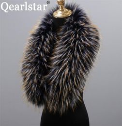 Scarves Style Faux Fur Collar 100 High Quality Scarf Super Luxury Fashion Women Men Jackets Hood Shawl Wraps ZH04 2208311775843