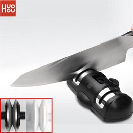 Xiaomi Youpin HUOHOU HU0045 Sharpen Stone Double Wheel Whetstone Sharpeners K-nife Sharpening Tool Grindstone Kitchen Tools257v