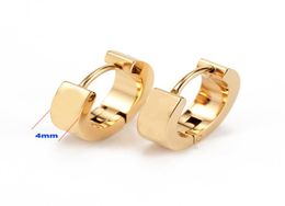 2022 Stainless Steel Love Earrings Stud Gold Silver Rose For Women Jewellery with Red Pouch5428875