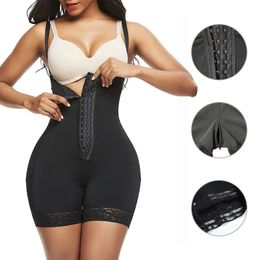 Waist Tummy Shaper Women Fajas Colombianas Post Surgery Shapewear Waist Trainer Tummy Control Body Shaper Butt Lifter Flat Belly Sheathing Panties 231211