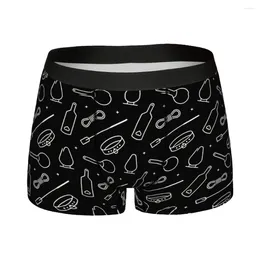 Underpants A Few Of My Favourite Things BDSM Breathbale Panties Men's Underwear Sexy Shorts Boxer Briefs