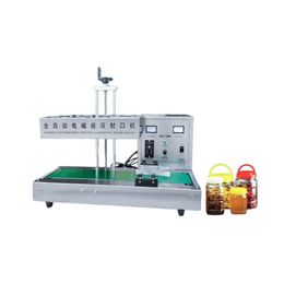 Desktop Automatic Continuous Sealer Electromagnetic Induction Sealing Machine Aluminium Foil Bottle Cap Sealer