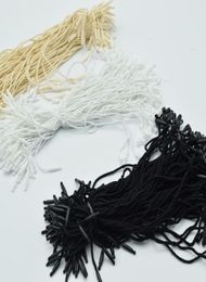 980pcslot Good quality Cotton Hang Tag String Snap Lock Pin Loop Fastener Ties for whole8560916