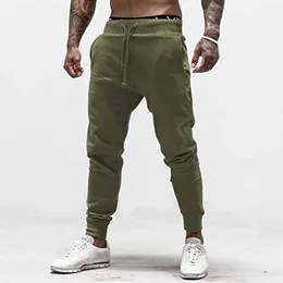 Men's Pants Workout Slim Fit Sweatpants Mens Casual Active Running Cargo Spring Autumn Elastic Clothing Trousers