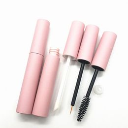 20 50 100pcs 10ml Pink Lip Gloss Tubes Lip Bottle Empty Eyeliner Mascara Cosmetic Container Packing3037