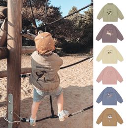 Cardigan Konges Slojd Children's Lambool Jackets Autumn Winter Baby Boys Cotton Ytterkläder Småbarn Girls Flight Dise Jacket Barnkläder 231212