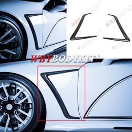 for model Lexus LC500/h upgrade Body Kits Car Exterior Auto Parts WideBody kit for 2 parts set - left & right Front fender expansion diffuser board Front fenders Side Skirt