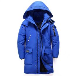Men s Jackets UP 90 Down winter down jacket high quality Detachable Fur Collar male s jackets thick warm Outdoor windproof 231212