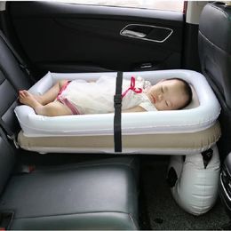 Bed Rails Camp Rail Kid Travel Mattresses Baby Air Highspeed Sleeping Accessory Children's Inflatable Rear Plane Bed Folding y231211