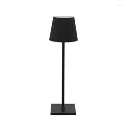 Table Lamps Indoor Bar Outdoor Camping Decor Bedside Night Light Lamp For Restaurant Bedroom Dormitory Cordless Metal Desk Dimmable