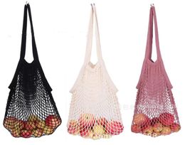 Fruit Storage Handbag Mesh Shoulder Bag Net Turtle Bag String Shopping Reusable Fruit Storage Handbag Totes8719109