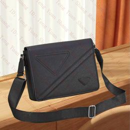 Designer bag for Men Crossbody Shoulder Bag Cross body Briefcase handbag Purse luxury satchel Black Colour splicing Man Women Messenger bag sale Hot Leather bookbag