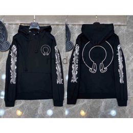 3a Classic Mens Zipper Ch Hoodies Designer Horseshoe Sanskrit Cross Print Pullover Heart Hoody Sweatshirts Sweater Luxury Woman Jackts Fate 100 IW1K