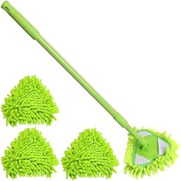 Triangle Mini Flat Lazy Wall Household Cleaning Chenille Washing Mop Dust Brush Home Clean Tools327O