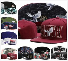 HIP HOP CapsS FAITH BUBBA Snapback Brands Hat Men Women Cap Adjustable Sport Baseball beat boy bboy Hats4155434