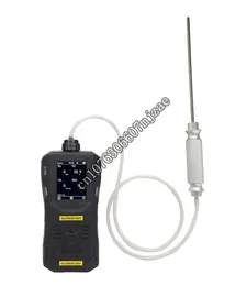 H2S CO2 Gas Analyzer Log To Pc Portable Multi Alarm With Probe